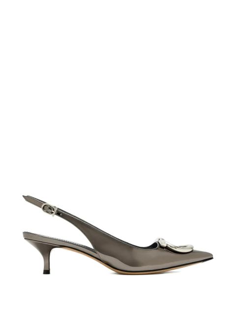 Ferragamo Sara slingback pumps - Grey - zdjęcie produktu nr 1
