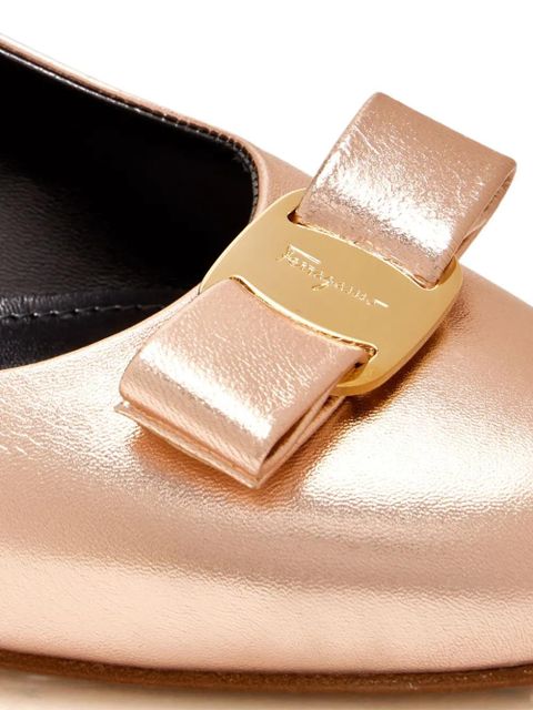 Ferragamo 30mm Vara-bow pumps - Pink