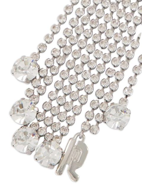 Rabanne crystal-embellishment pin charm - Silver - zdjęcie produktu nr 2