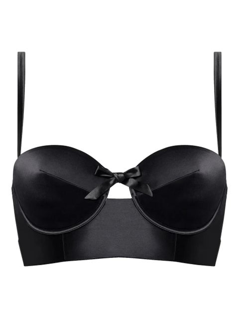 ERES Greta bow-detail bra - Black - zdjęcie produktu nr 1