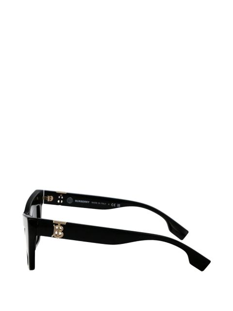 Burberry Eyewear cat-eye TB monogram sunglasses - Black