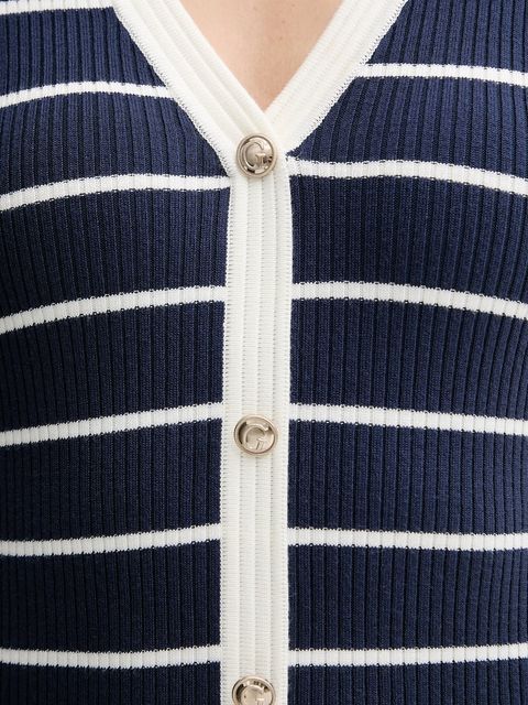 Guess sukienka ANDREA kolor granatowy mini dopasowana W5YK98 Z2YK2