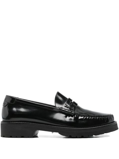 Saint Laurent Le Loafer leather loafers - Black - zdjęcie produktu nr 1