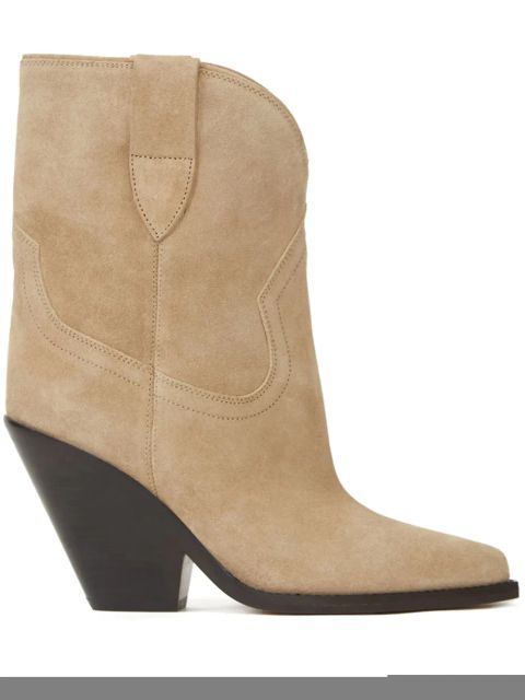 ISABEL MARANT 90mm Leyane boots - Brown