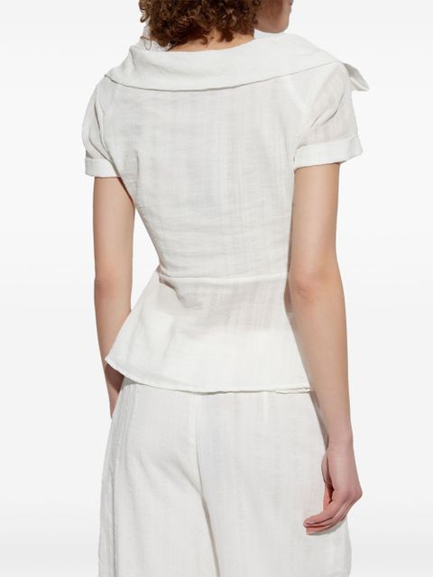 Cult Gaia cotton shirt - White