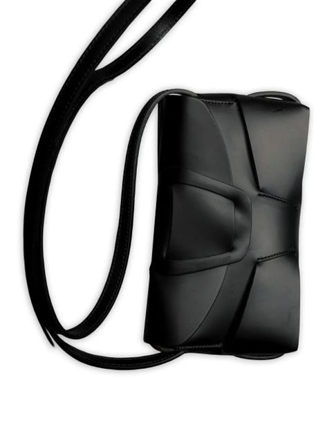 Hereu woven crossbody bag - Black