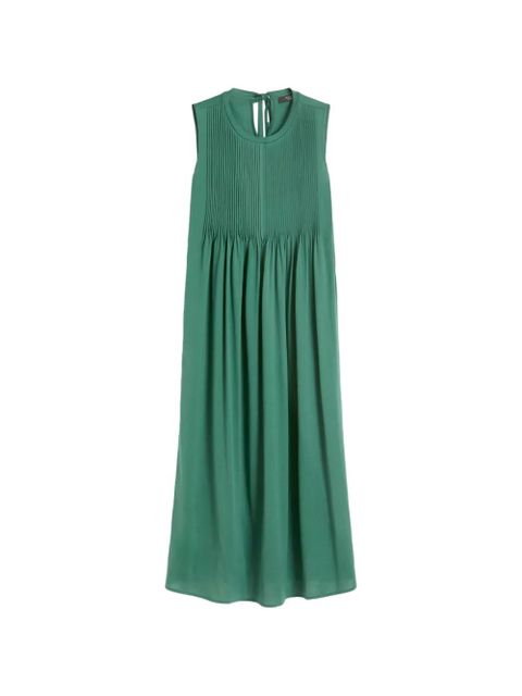 Weekend Max Mara pleated dress - Green - zdjęcie produktu nr 1