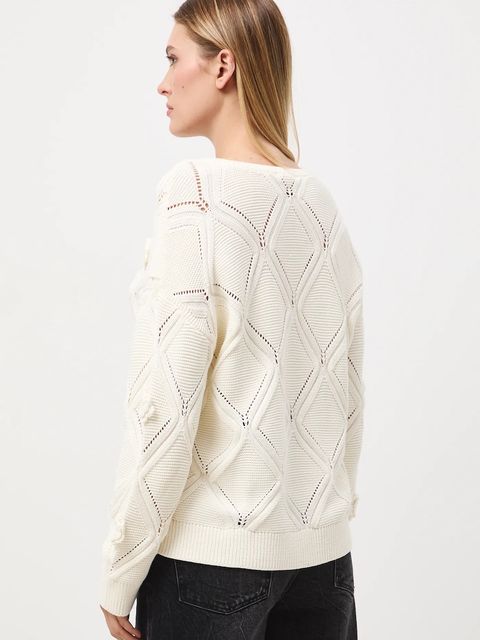 Medicine sweter damski kolor beżowy