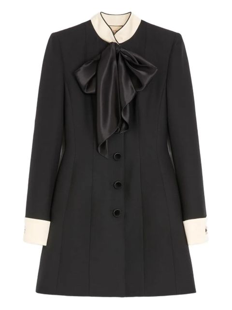 Valentino Garavani Crepe Couture short dress - Black