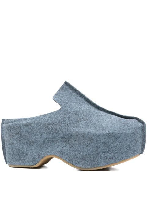 JW Anderson 75mm platform clogs - Blue - zdjęcie produktu nr 1