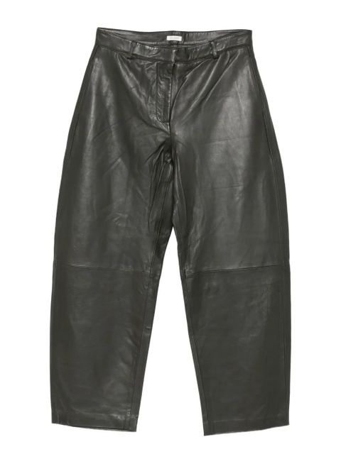 St. Agni leather trousers - Green - zdjęcie produktu nr 1