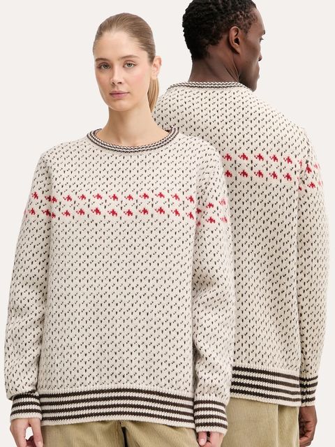 Mammut sweter wełniany Mammut x Cabourn Direttissima kolor beżowy ciepły 1014.07060 - zdjęcie produktu nr 1