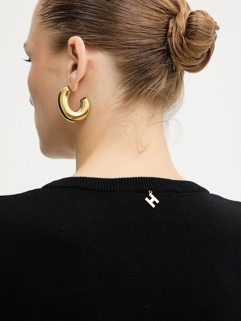 Silvian Heach kardigan LATYA damski kolor czarny lekki GPA25039CD