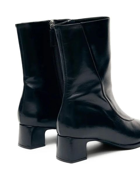 ALOHAS square-toe boots - Black