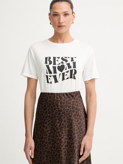 Morgan T-shirt damski bawełniany DMAMA - zdjęcie produktu nr 2