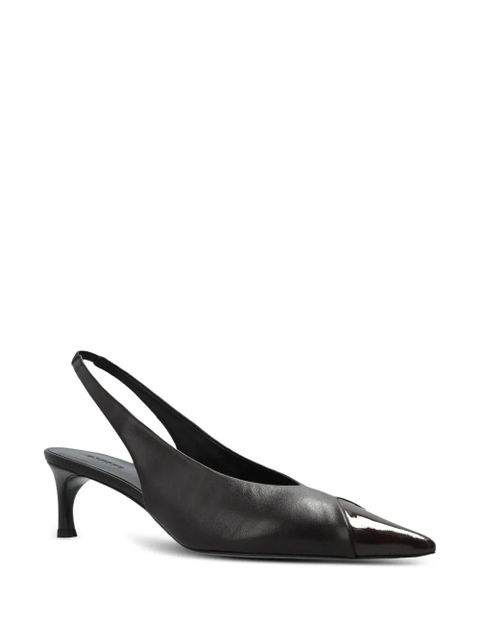 ROTATE BIRGER CHRISTENSEN cap-toe slingback pumps - Brown - zdjęcie produktu nr 2