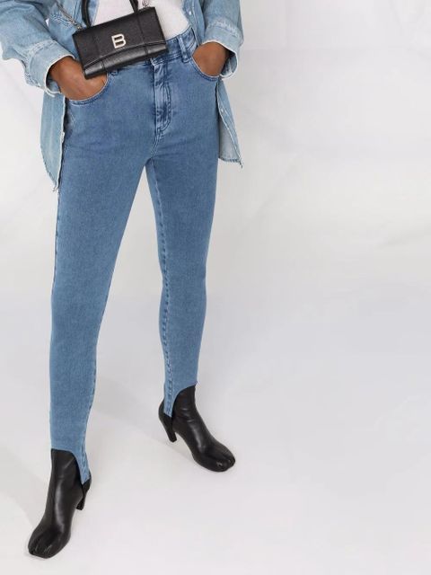 Diesel Slandy high-rise skinny jeans - Blue