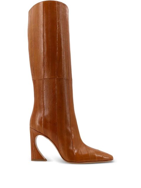 FENDI 95mm Arco heel boots - Brown - zdjęcie produktu nr 1