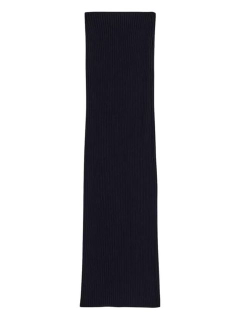 Balenciaga ribbed maxi skirt - Blue - zdjęcie produktu nr 1