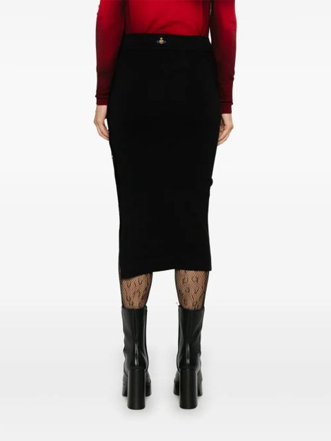 Vivienne Westwood Pamela midi skirt - Black - zdjęcie produktu nr 2