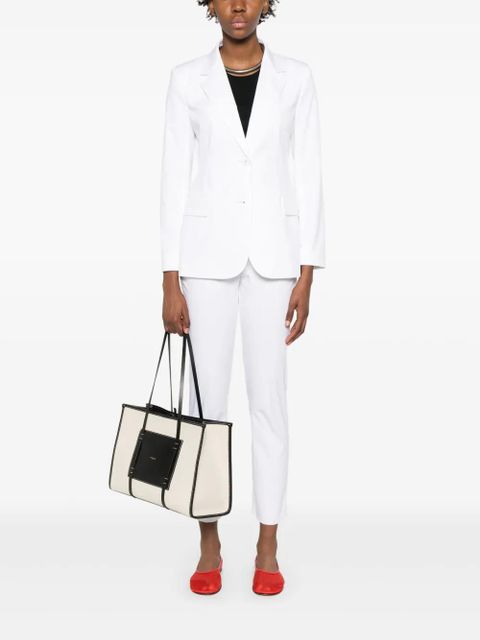 Max Mara single-breasted suit - White - zdjęcie produktu nr 2