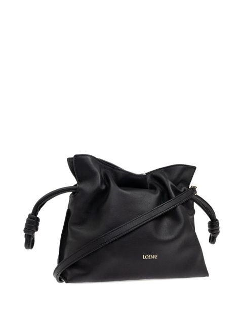 LOEWE mini Flamenco clutch bag - Black