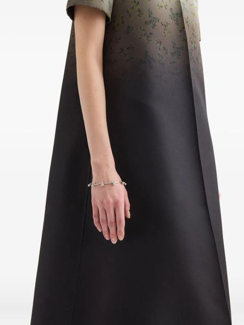 Jil Sander metal beaded bracelet - Grey - zdjęcie produktu nr 2