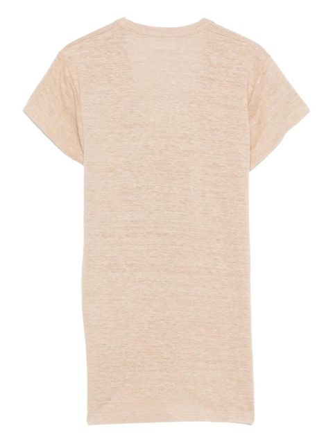 MARANT ÉTOILE Zankou V-neck T-shirt - Neutrals - zdjęcie produktu nr 2