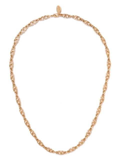 Valentino Garavani VLogo Signature chain-link necklace - Gold