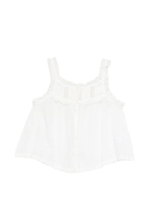 DÔEN Fidella square-neck sleeveless top - White - zdjęcie produktu nr 1