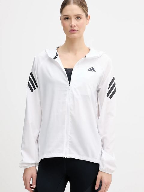 adidas Performance kurtka do biegania adi365 kolor biały przejściowa KQ8072 - zdjęcie produktu nr 1