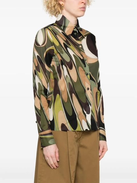 PUCCI Marmo shirt - Green