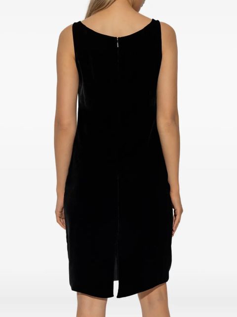 Versace Medusa-embellishment mini dress - Black