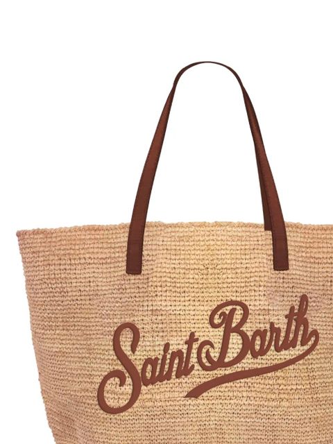 MC2 Saint Barth City raffia shoulder bag - Neutrals - zdjęcie produktu nr 2