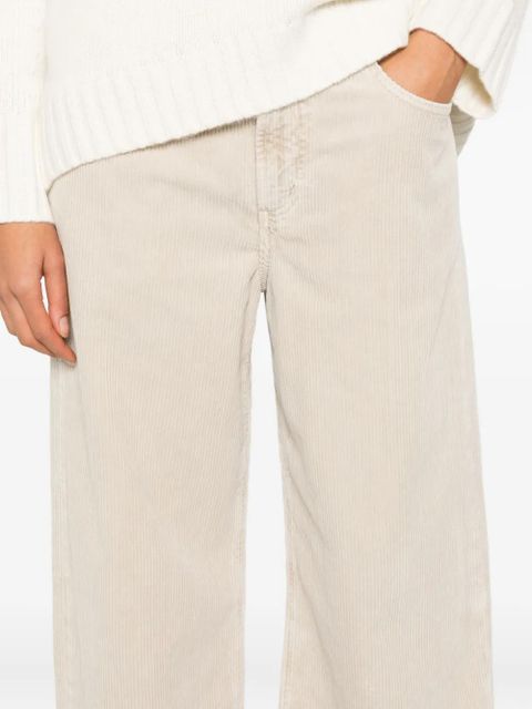 AGOLDE Keira corduroy jeans - Neutrals