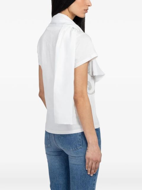Gimaguas Phoebe stud-embellished T-shirt - White
