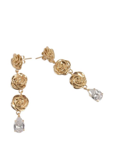 Magda Butrym crystal-embellished earrings - Gold - zdjęcie produktu nr 2