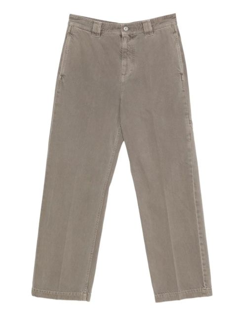 Ferragamo straight-leg trousers - Brown - zdjęcie produktu nr 1