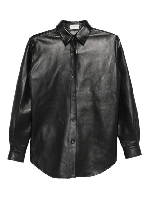Magda Butrym leather shirt - Black - zdjęcie produktu nr 1