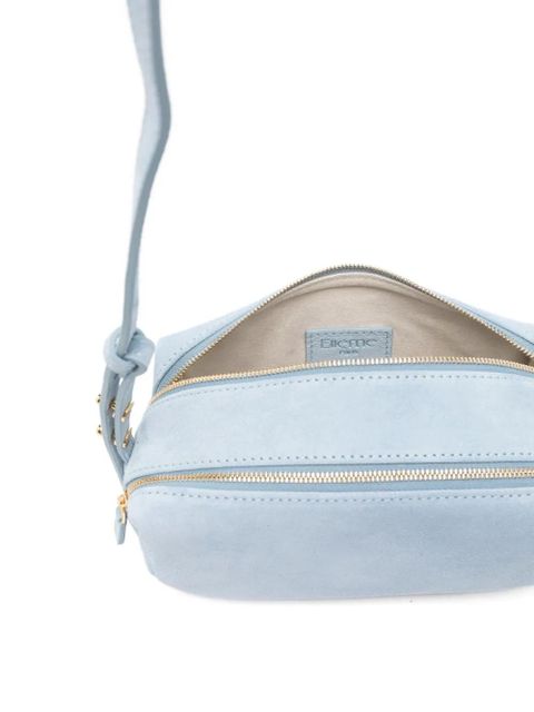 Elleme mini Trousse double-zip cross body bag - Blue
