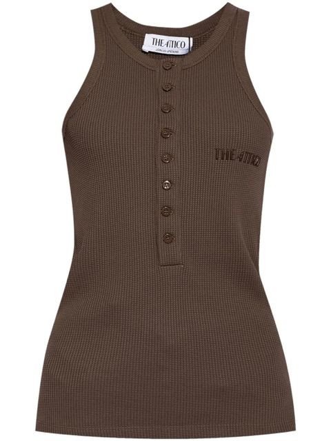 The Attico Logo Top - Brown - zdjęcie produktu nr 1