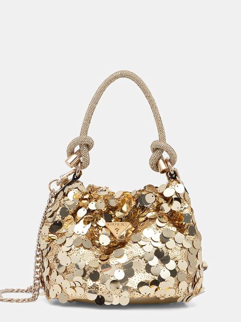 Guess torebka HOLIDAY kolor złoty HWEG95 38750 - zdjęcie produktu nr 1