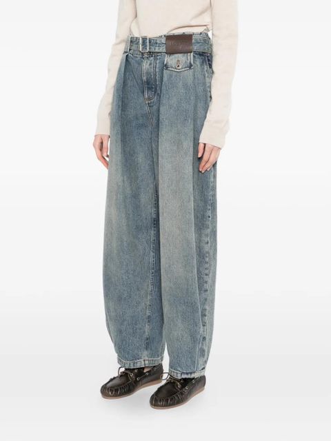 LOEWE washed jeans - Blue