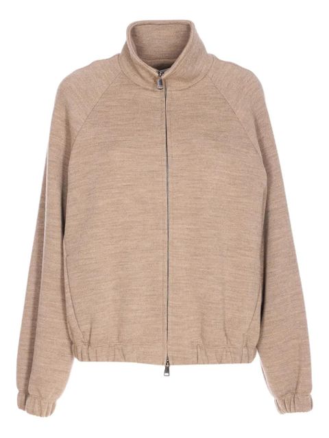 Max Mara zip-up sweatshirt - Neutrals - zdjęcie produktu nr 1