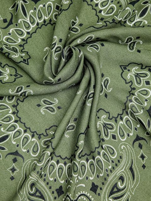 Pepe Jeans apaszka damska kolor zielony wzorzysta PL1100008