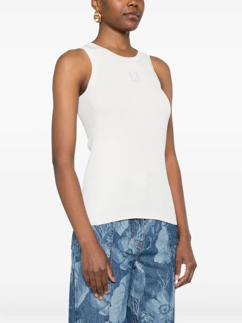 FENDI jersey tank top - Neutrals - zdjęcie produktu nr 2