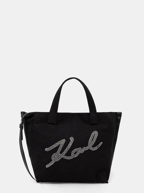 Karl Lagerfeld torebka K/SIGNATURE kolor czarny B1W50027 - zdjęcie produktu nr 1