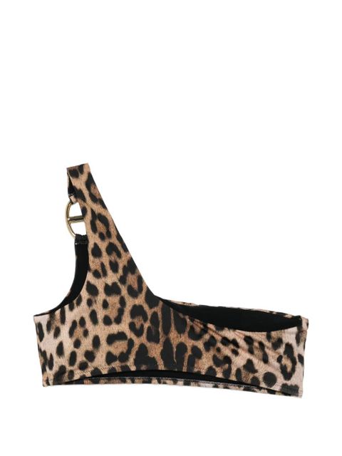 Moschino leopard-print bikini top - Neutrals - zdjęcie produktu nr 2