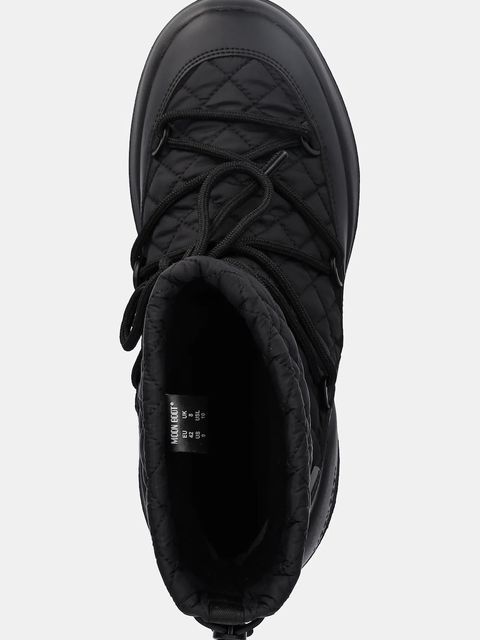 Moon Boot śniegowce MB MEZZALUNA QUILTED MID WP kolor czarny 80D2500020 N001