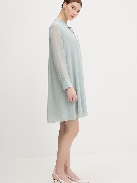 Joop! sukienka kolor zielony mini oversize 30101741